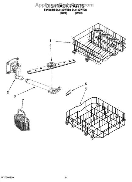 electrical terminal box for whirlpool du018dwt|Whirlpool du018dwtq0 parts diagram.